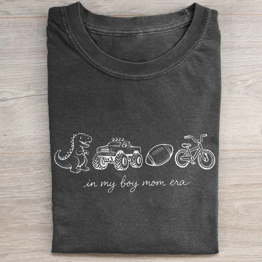 In My Boy Mom Era T-shirt