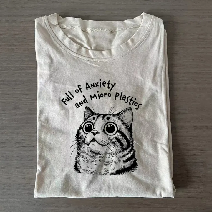Full of Anxiety and Microplastics T-shirt