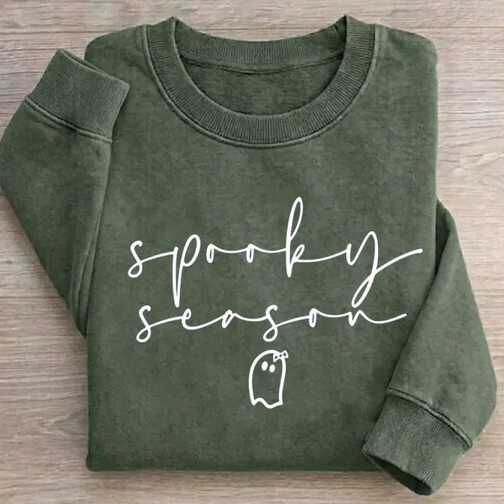 Spooky Season Ghost Sweatshirt