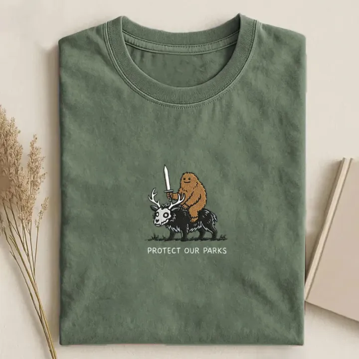 Embroidered Protect Our National Parks T-Shirt